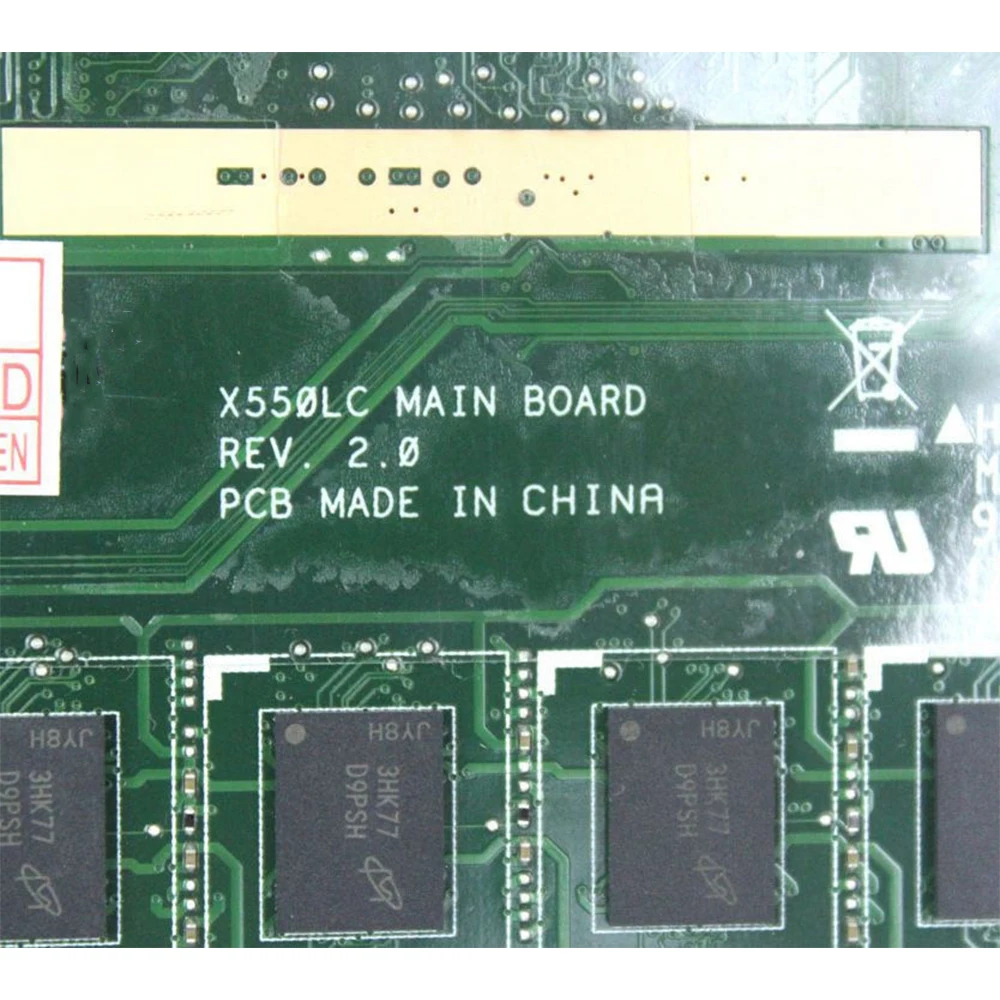 X550LC материнская плата GT720M I7 4500 Процессор для ASUS X550LD A550L Y581L W518L X550LN Материнская