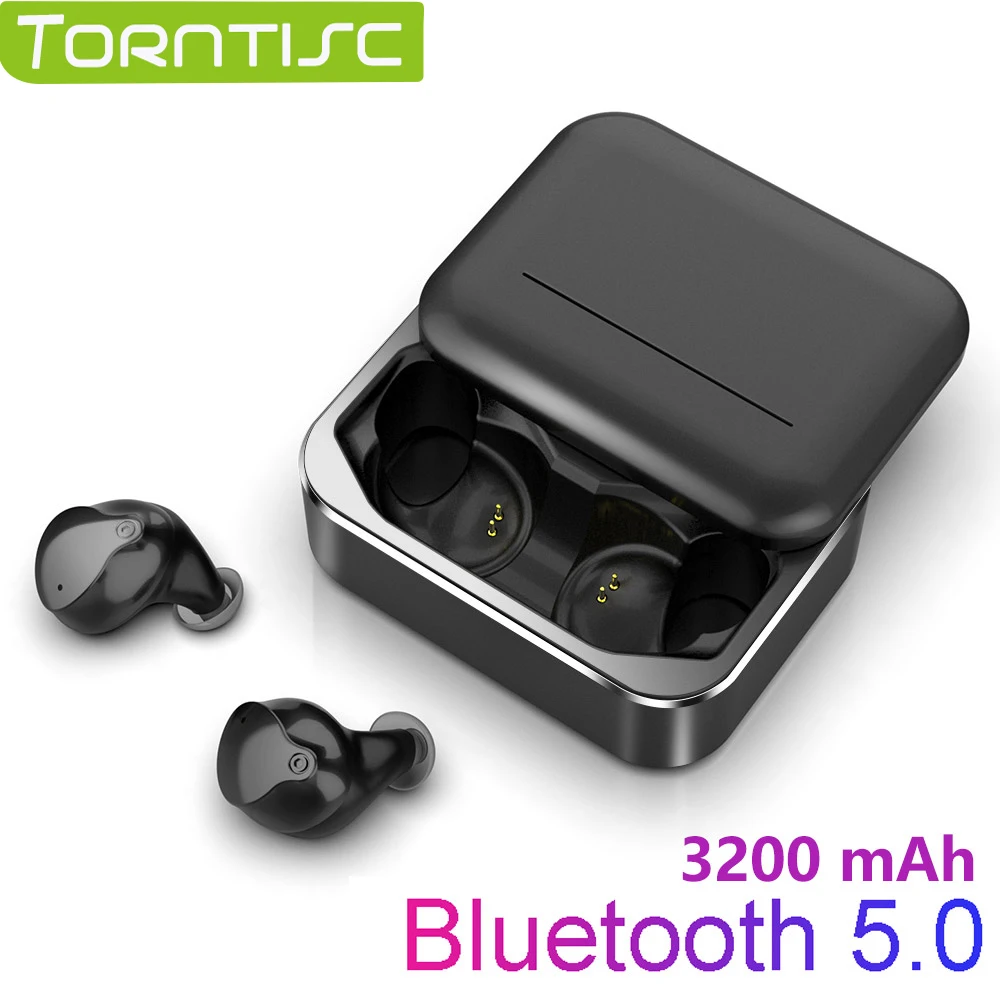 

Torntisc TWS Finger Touch Bluetooth earphones HD Stereo Wireless earphone