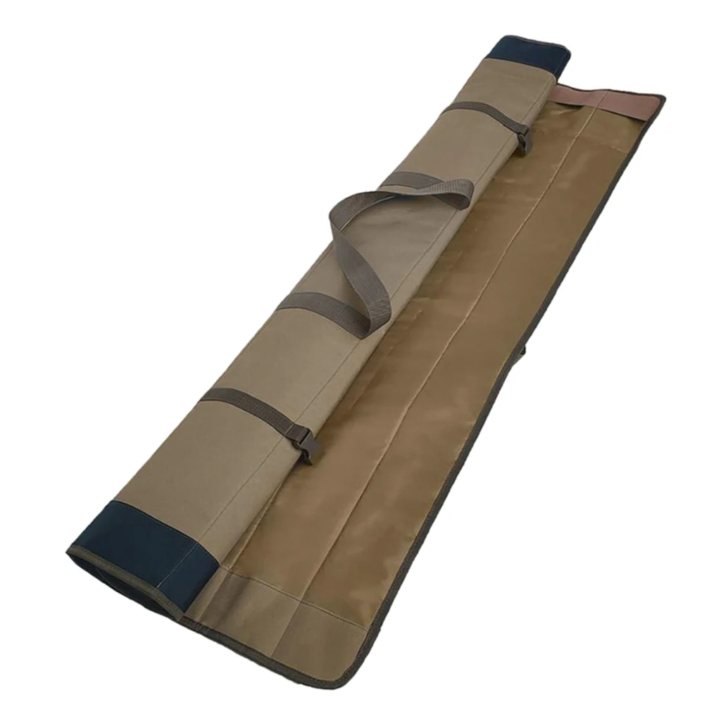 Fishing Bag Fishing Rod Reel Case Carrier Holder Fishing Pole Storage Bags Fishing Gear Organizer Travel Carry Case Bag
