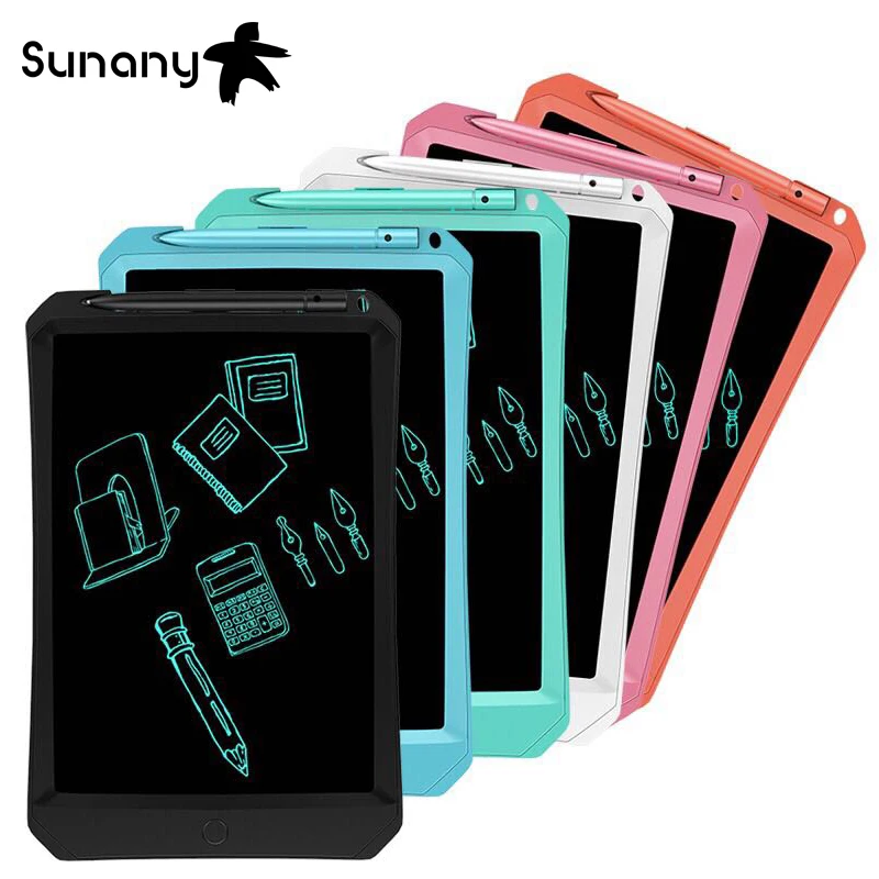 Sunany 11 дюймов Новый ЖК-стол для письма с ручной панелью шесть цветов изогнутый