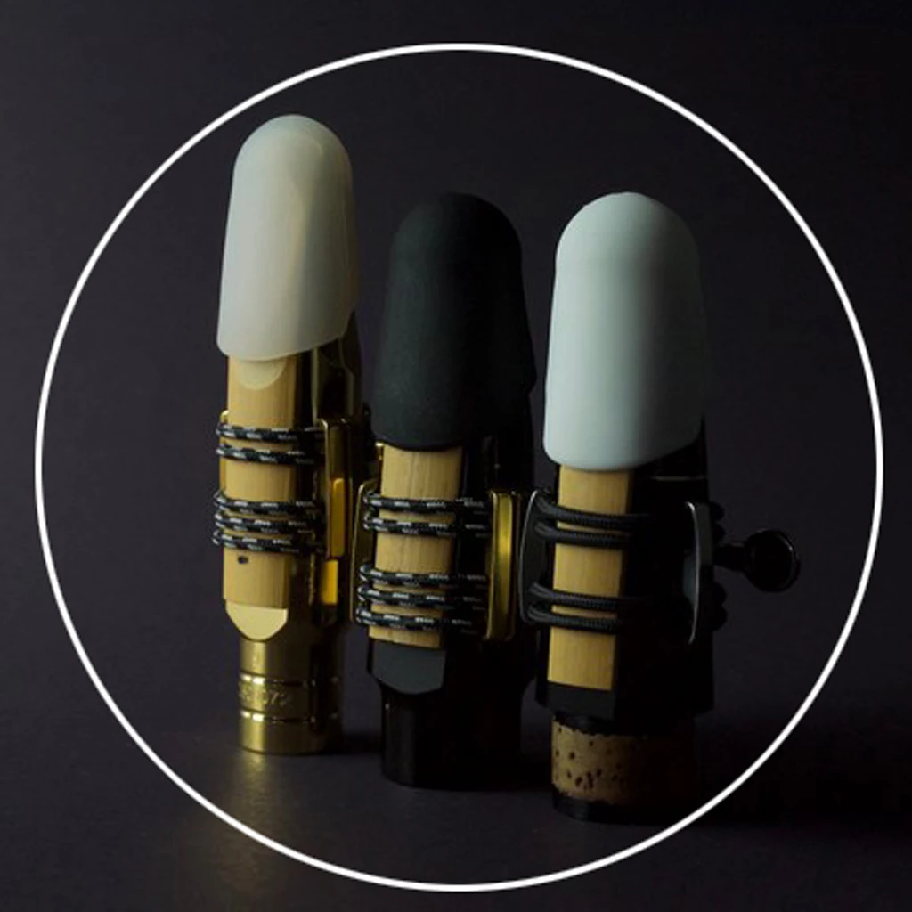 

Saxophone Mouthpiece Cap Buckle Patches Pads Cap for Baritone Sax Parts