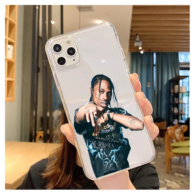 iphone 8 plus wallet case Travis Scott Huncho Jack ASTROWORLD TOUR Sicko Mode Soft Phone Case For iPhone 12 11 Pro Max X XR XS 8 7 6 Plus Mini Clear Case iphone 8 plus case
