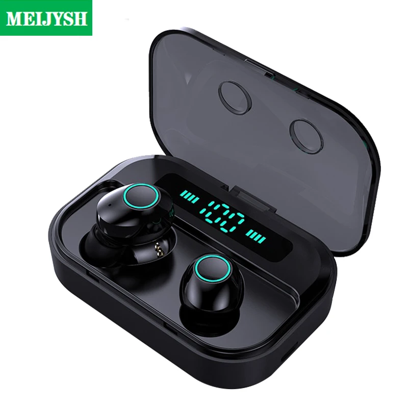 

Mini M7 TWS Bluetooth Earphone 5.0 True Wireless with LED Digital Sports Headphones IPX7 Waterproof headset with charging box
