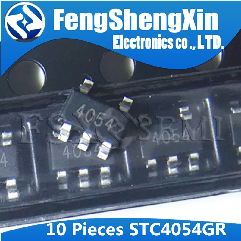 10PCS STC4054GR SOT23-5 STC4054 SOT23 battery management IC | Электронные компоненты и принадлежности