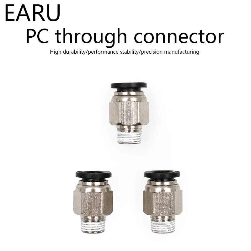 Pneumatic Push Connect Fittings 1 4 Push Connect Air Fittings 1/8