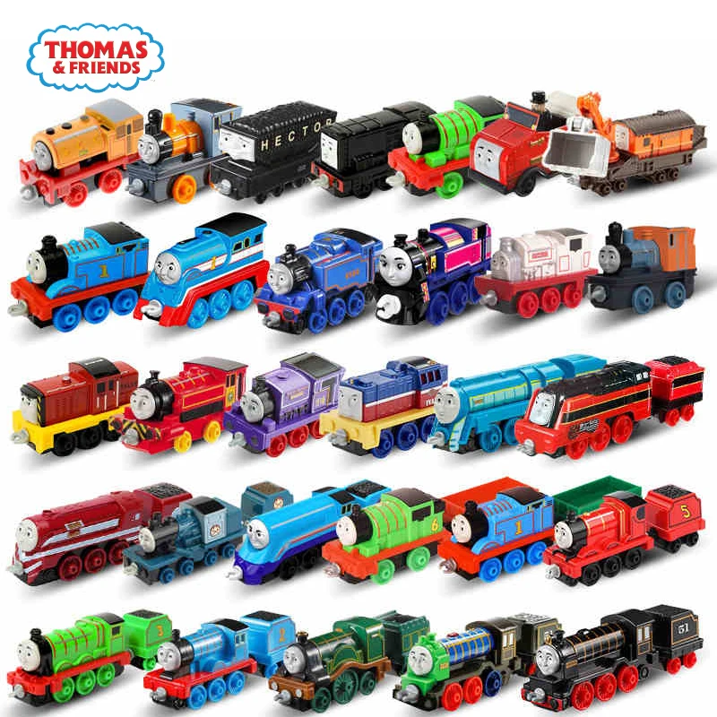 

Thomas and Friend Portable Plastic Storage Box Hold 12 Trains Model Cars Multipurpose PVC Train Toy Box for Kids Juguetes Gifts