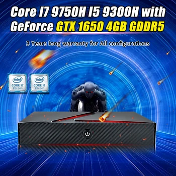 

9th Gen Gaming Mini Pc Coffee Lake Intel Core i7 9750H 6 cores 12 threads 2.6GHz up to 4.5GHz TDP 45W UHD Graphics 630