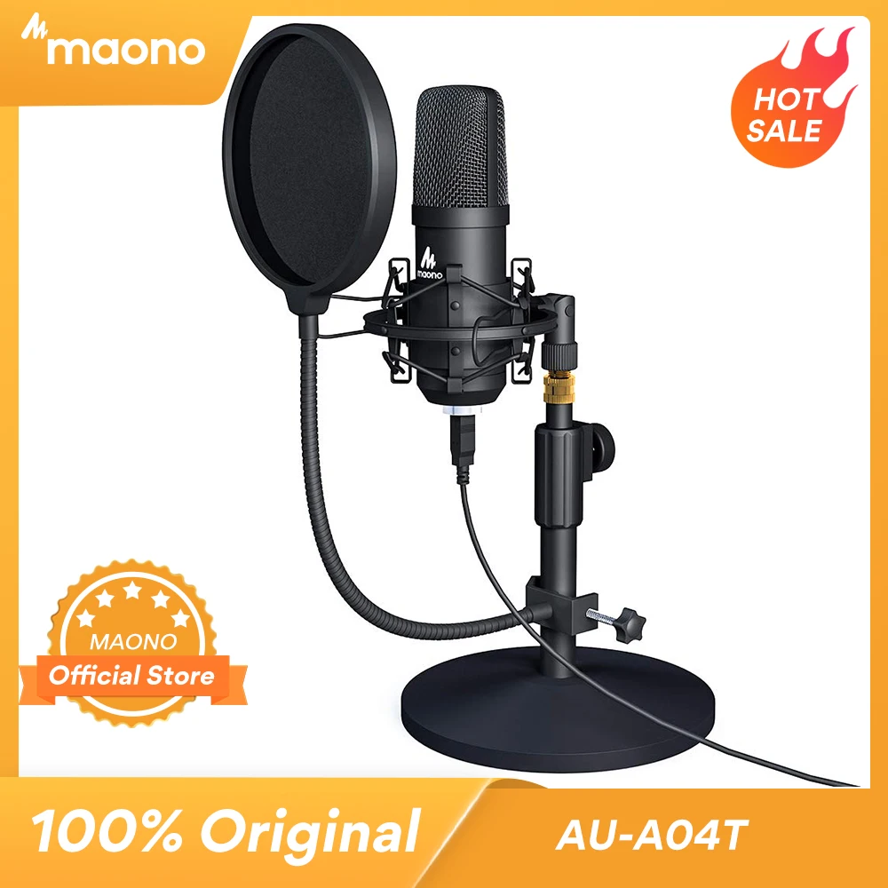 MAONO USB Microphone Kit Professional Podcast