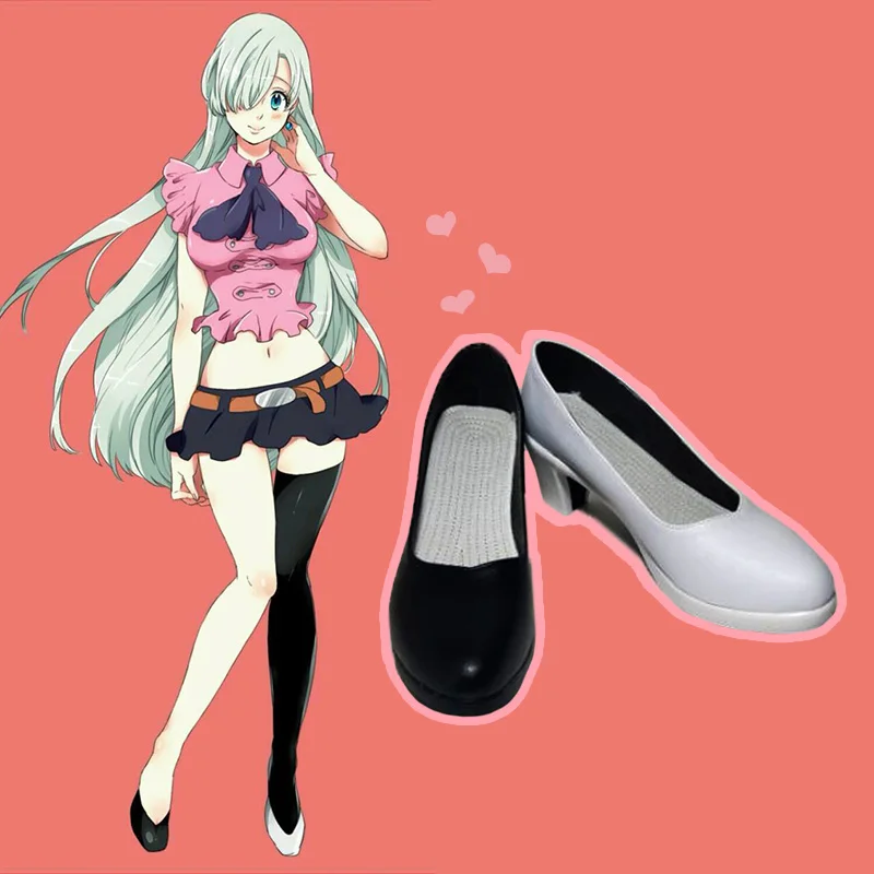 

Elizabeth Liones cos The Seven Deadly Sins cosplay cos shoes canvas fashion shoes casual women college anime cartoon low help