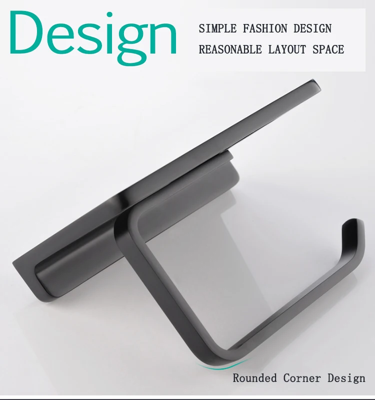 Waterproof Bathroom Paper Holder With Shelf Toilet Paper Rack Tissue Boxes With Storage Shelf