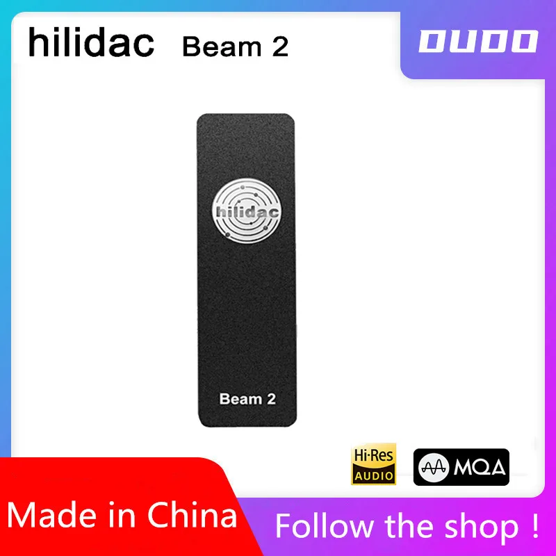 Hilidac Audirect Beam 2 Full MQA ESS9281C Pro True Balanced Portable Headphone Amplifier AMP USB DAC 2 5 3 5mm PCM 32Bit 384kHz