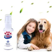 30 мл Pet освежитель для рта собака полоскание рта спрей для собак и кошек Здоровый Уход за зубами свежее дыхание Чистка рта