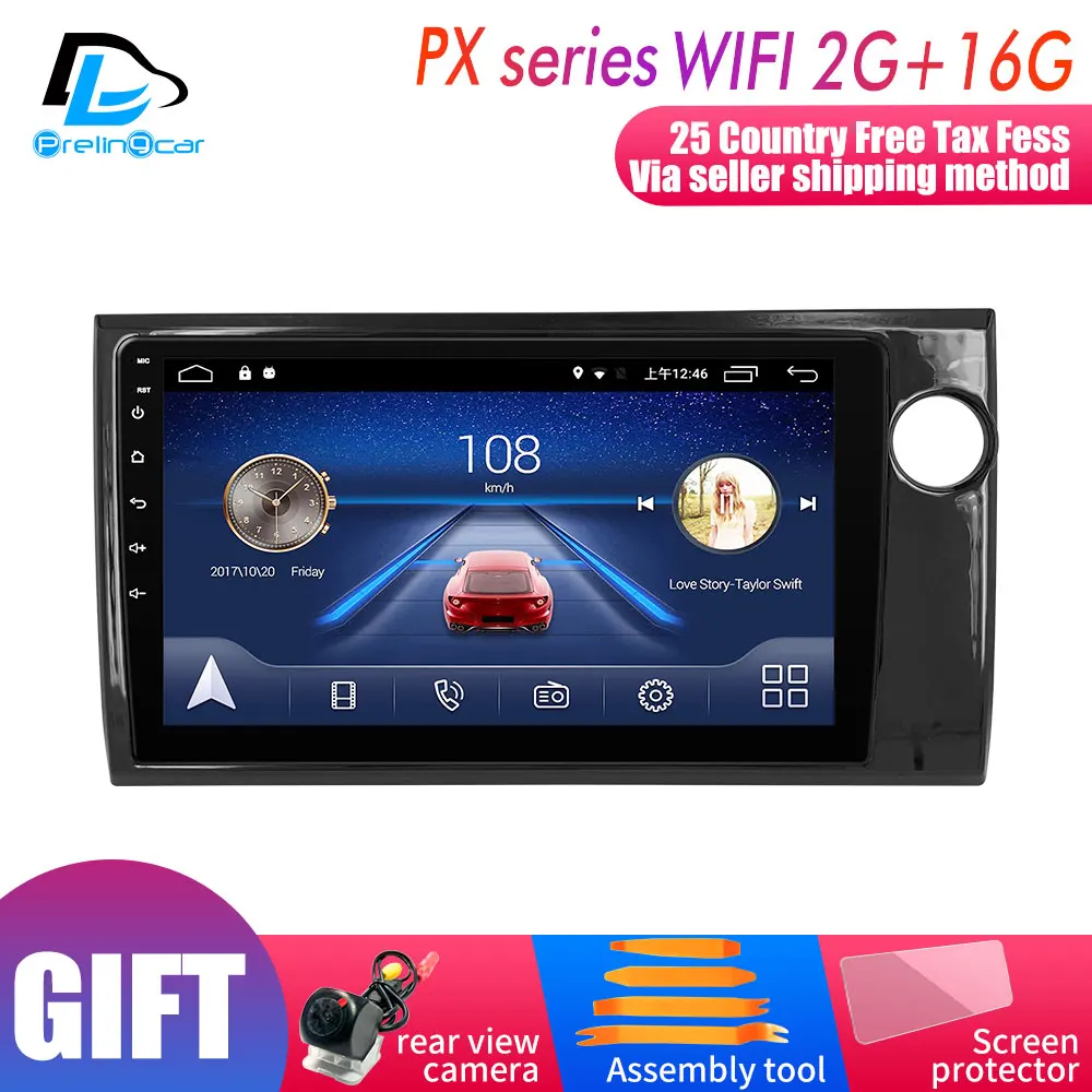 PX player 2G16G 4G монитор для HONDA BRV года правый Привод автомобильный монитор радио мультимедиа видео плеер навигация gps Android 9,0 DSP стерео - Цвет: PX player 2G16G