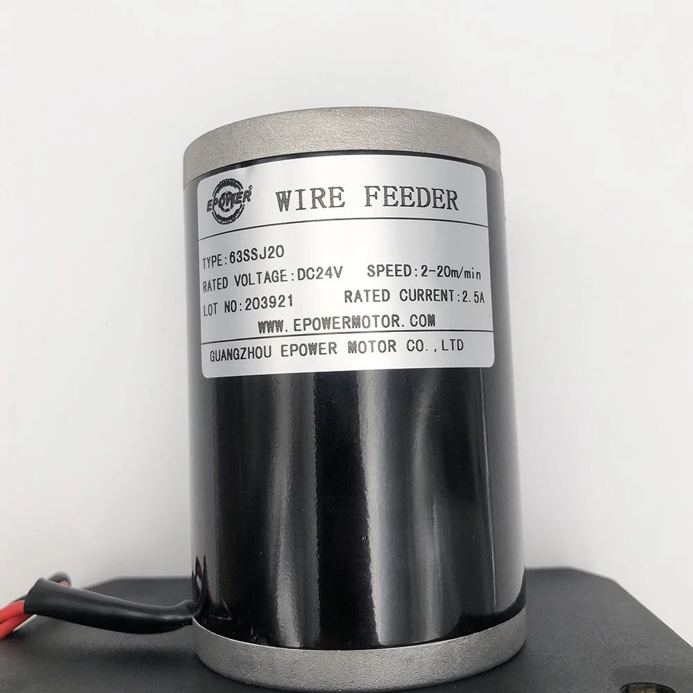 1PK JINSLU GSR-007A Wire Feeder Motor Assembly Feeding Machine DC24V For Aluminum Welding MIG MAG Welding Machine Wire Feeder
