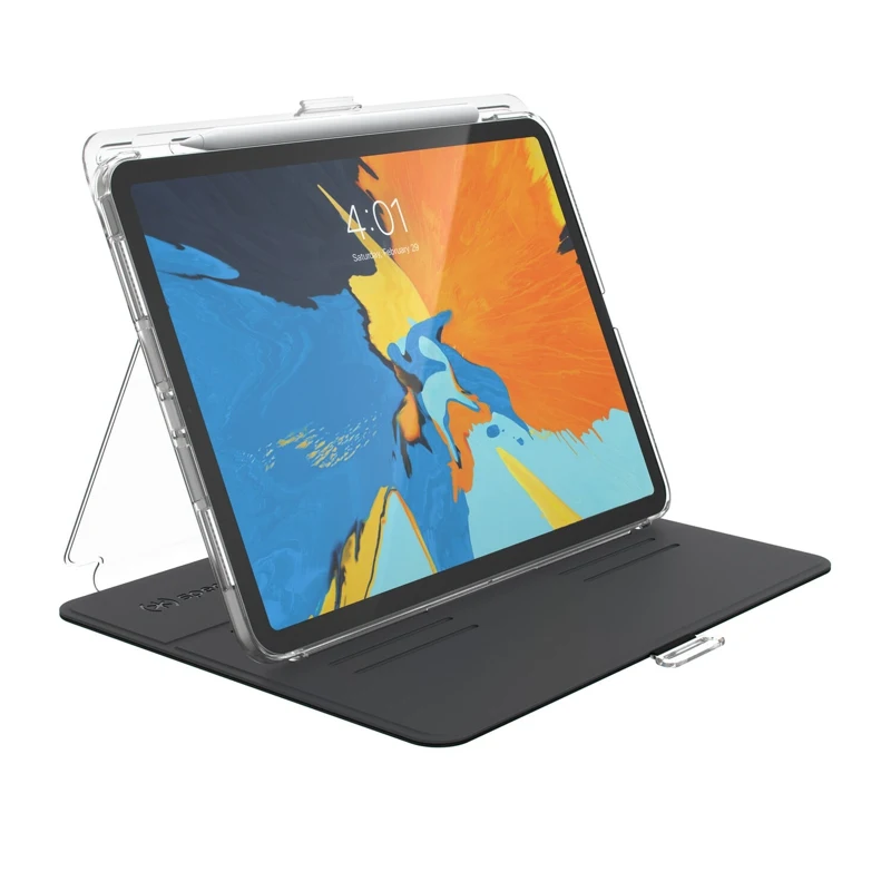 Speck Balance Folio Clear for iPad Pro 11"- Clear/Black