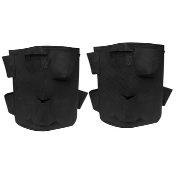 

Strawberry Grow Bags 10 Gallons Planting Bag Outdoor Indoor Planter Strawberry Greening Grow Bag Flower Grow Bags