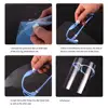 10Pcs Face Shield Mask Anti Saliva Splash Eyewear Anti-fog Detachable Protect Face Frame Visors for Travel Kitchen Household 4