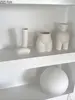 Creative Ceramic Abstract Human Body Vase Crafts Living Room Cabinet Desktop Flower Arrangement Half-length Vase Home Decoration 3