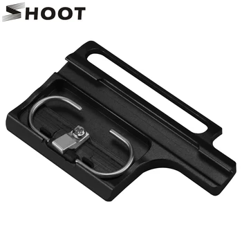 

SHOOT Aluminum Alloy Rear Snap Latch Lock Buckle Clip for GoPro Hero 4 3+ Black Silver Waterproof Case For Go Pro 3+ 4 Accessory