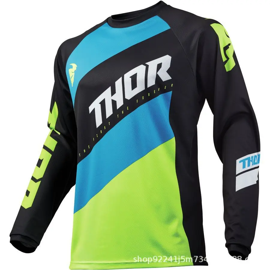 Thor одежда для велопрогулок, дышащая одежда для велоспорта на горном велосипеде, мужская летняя одежда с длинным рукавом для езды на мотоцикле, настраиваемая