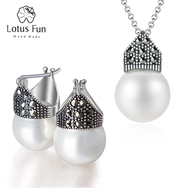 Lotus Fun Настоящее серебро 925 пробы креативное дизайнерское ювелирное изделие