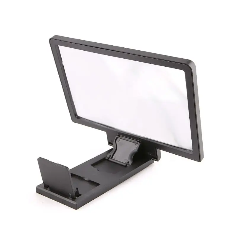 

NEW 3D Screen Amplifier Mobile Phone Magnifying Glass HD Stand For Video Folding Screen Enlarged Eyes Protection Holder G8TB