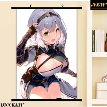 

Virtual youtuber hololive Noel Ch. Shirogane Noel big breasts bikini cameltoe sexy loli anime wall scroll canvas painting poster