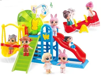 

LOL Surprise Amusement Slide Park Model Anime Anime Figure For Children Birthday Gifts Toys