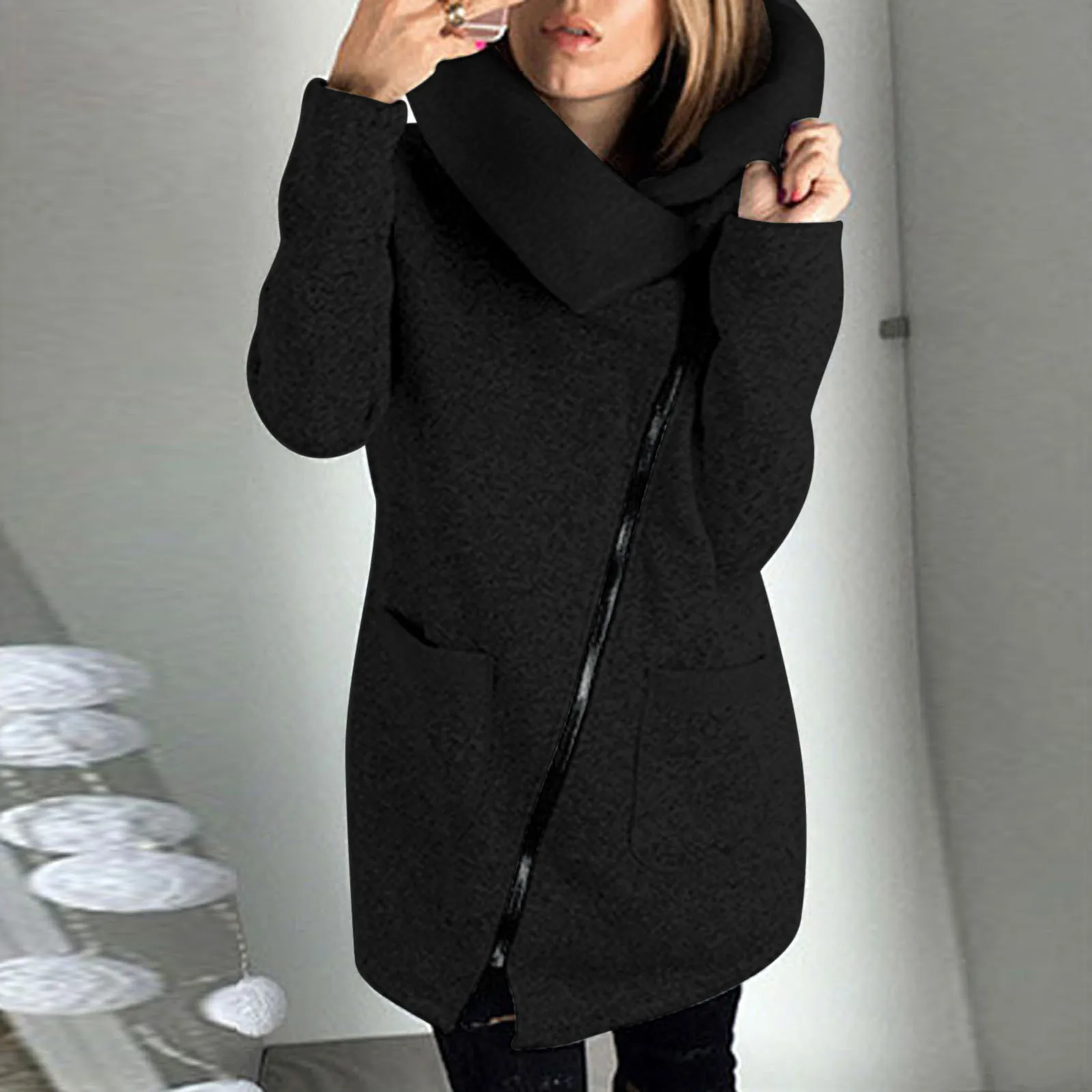 Женская весенне-зимняя размера плюс 5xl Sudaderas Para Mujer флисовая толстовка с капюшоном