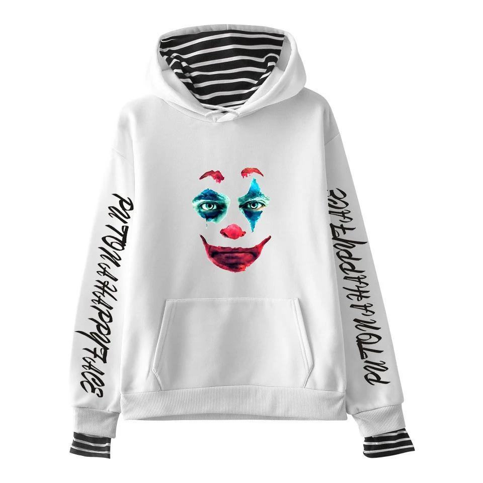 men hoodies  Pocket Patchwork Pullover Strappy Hoodie Joker Heath print   Sweatshirt Pullover Jumper Sweatshirt Hoodies Tops