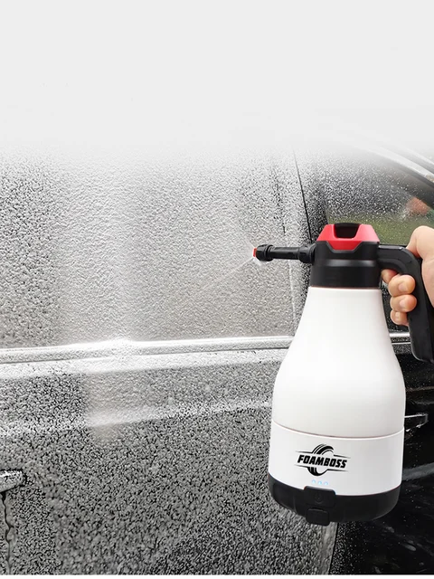 foam boss 2L Electric car wash foam sprayer corrosion resistant acid Alkali  automatic pressure gun