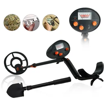 

Underground Metal Detector with Pinpoint Function Gold Digger High Accuracy Treasure Hunter Metal with Foldable Shovel