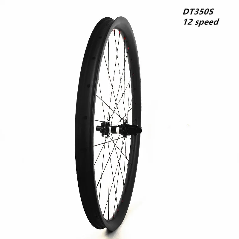 Lightweight 29er disc mtb wheels Asymmetry 30x25mm DT350S 12 speed boost 110x15 148x12 pillar1420 tubeless bicycle wheels 1310g