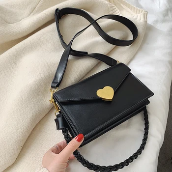 

2020 New Women's Bag Fashion Casual Shoulder Messenger Bag Black Women's Bag Luxury Designer Women's Bag Handbag