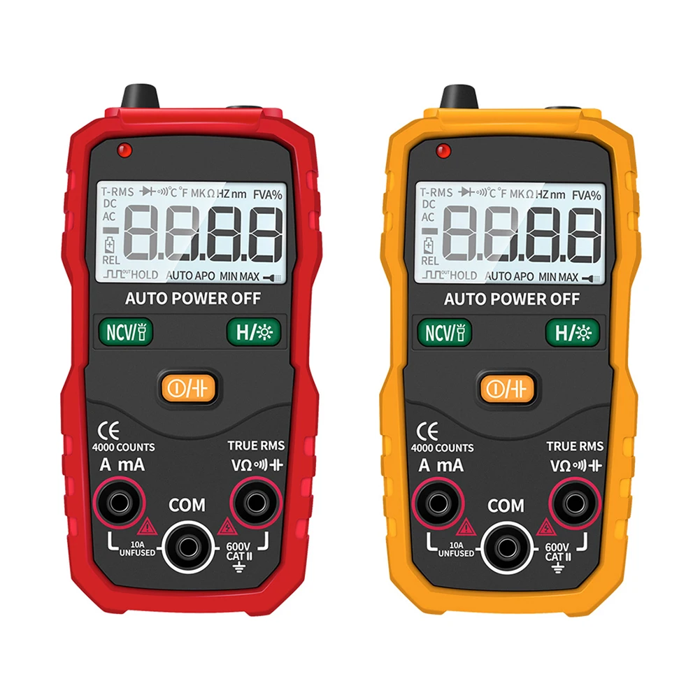 S1 lcd Multimetro Digitale a Vero RMS Auto Gamma Professional automatica Intelligente Multimetri Tensione Amperometro тестер
