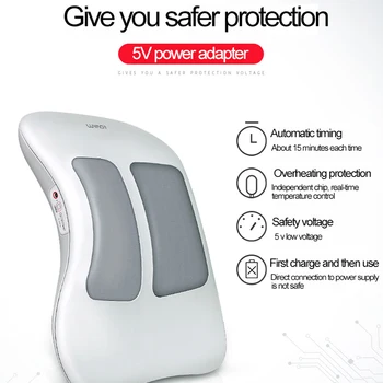 

Smart Back Waist Body Massager Electric Vibration Heating Hot Compress Multifunction Back Massage Relieve Fatigue Health Care