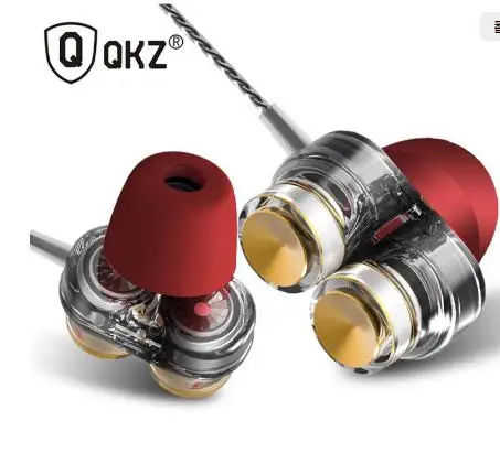 

Auriculares QKZ KD7 de Doble controlador de deporte auricular de 3,5mm Jack manos libres con micrófono de música para tod