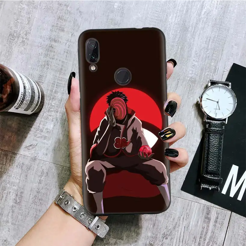 BA083-7 Наруто Учиха Обито Боль черная крышка чехол для телефона для Xiaomi Redmi Note фотоаппаратов моментальной печати 8 7 7S 7A 6 S2 GO K20 Pro 6A mi 6X 5X A1 CC 9 8 Coque - Цвет: BA083-7