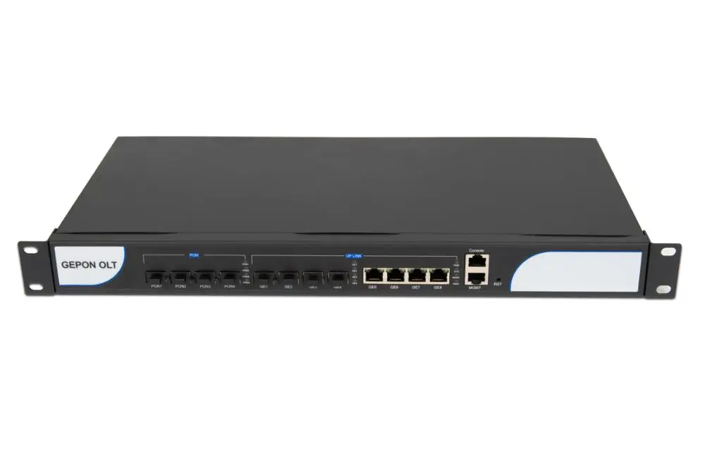 

4 PON PORT GEPON EPON OLT FOR FTTH HIGH PERFORMANCE OLT Web FIBER OPTIC DEVICE