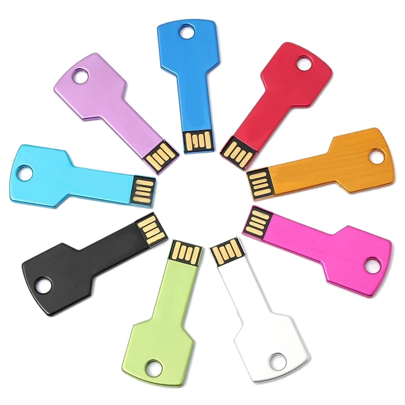 

Metal Key USB Thumb Storage Memory Stick Flash Drive 1GB U Disk