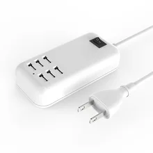 Портативное настенное зарядное устройство с usb-хаб, 6, 4 а, AC 60 Вт, 30 Вт, 15 Вт