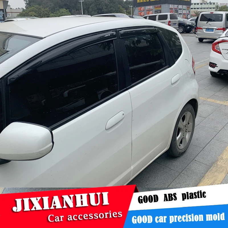 Для HONDA FIT JAZZ 2008-2013 wx оконный козырек вентиляционные оттенки Защита от солнца