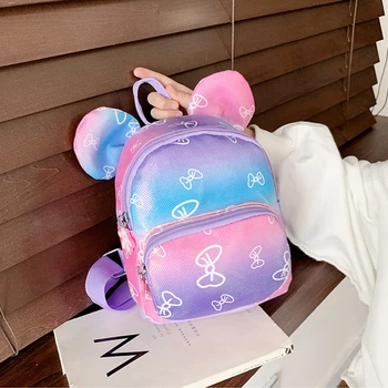 

S.IKRR MINI Women's Backpack 2020 School Bag For Teenage Girl Children Kids Girls Backpacks Travel Bag Laser Cute Shape Shoulder