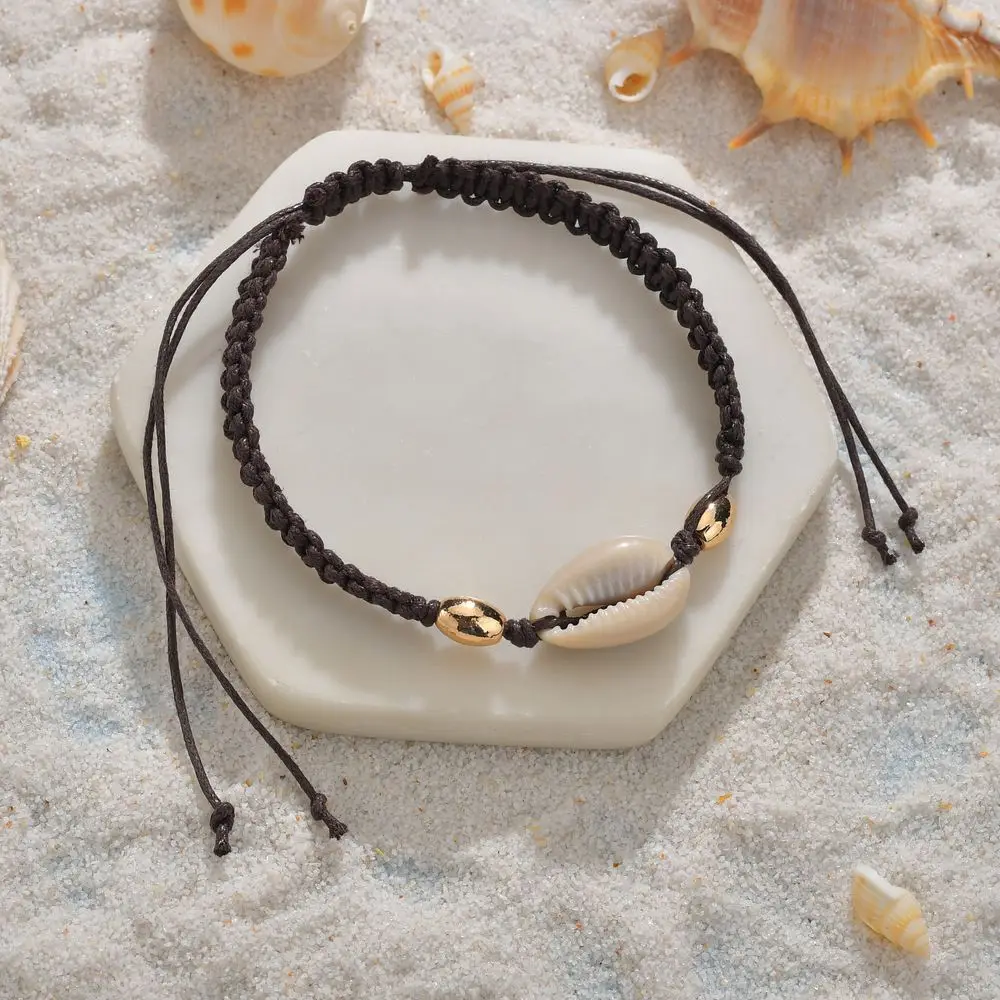 Еще стиль Boho пляжный летний очаровательный ножной браслет ручной работы плетеный браслет на ногу Золотой Серебряный цвет лодыжки для женщин Подарки