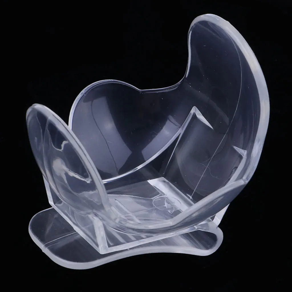 Professional Tennis Ball Holder Waist Clip - Holds One Tennis Ball - Clear