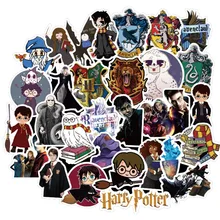 50 sztuk Funko Harry Cartoon Potter naklejki na laptopa gitara motocykl bagaż deskorolka Doodle naklejka dekoracyjna zabawka(China)