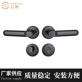 

Factory Supplier Inner Door Fashion Smart Home Fingerprint Lock Residential Hotel Anti-Theft Door Lock Copper Lock Body Mute