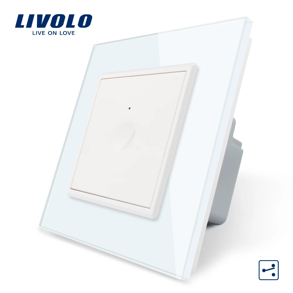 Livolo ЕС Стандартный настенный выключатель 2 Way Управление Сенсорный экран