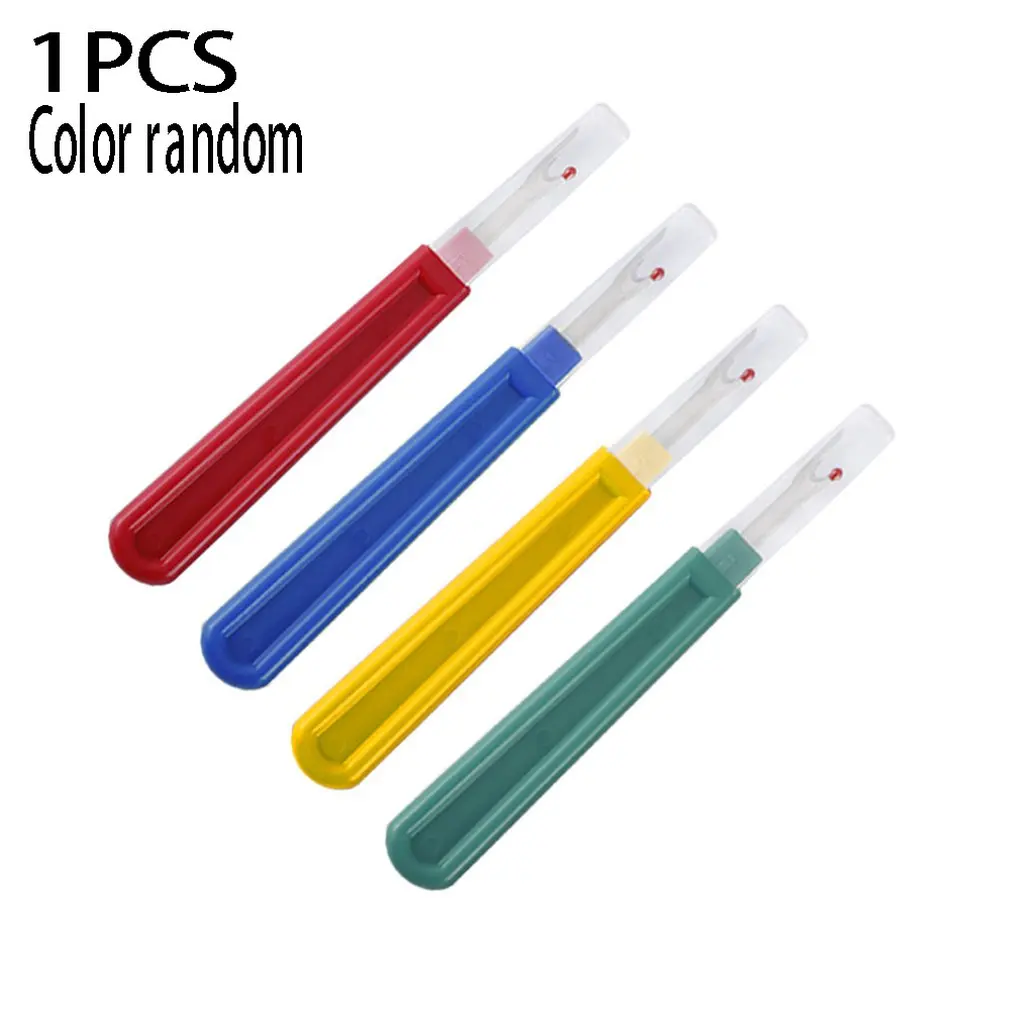 

1pcs 14cm Large Cross Stitch Stitching Knife Convenient Handheld Sewing Thread Take-up Thread Remover Color Random