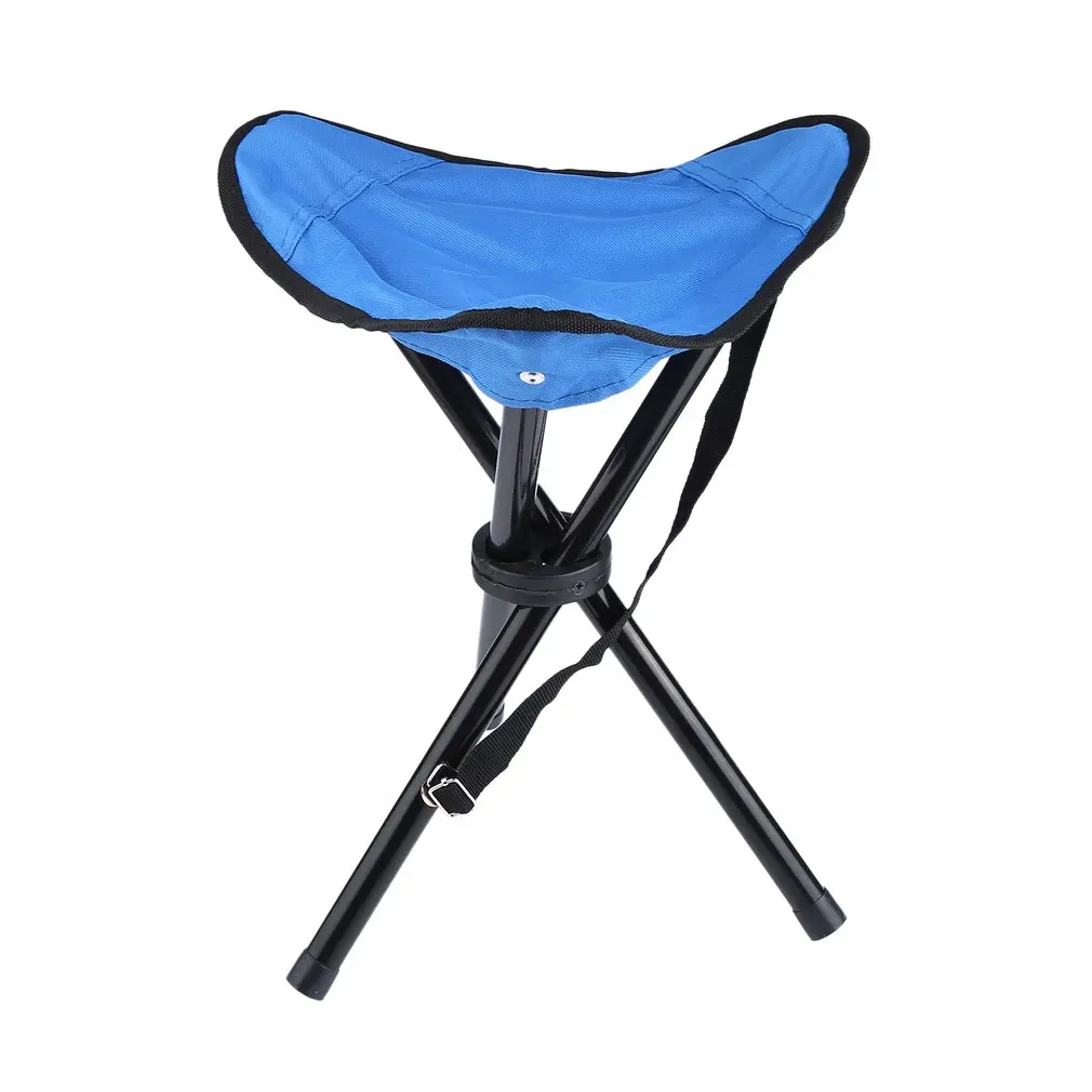 

Made of Waterproof Nylon Fabric and Coated Steel Pipe OUTAD Folding Hiking Backpacking Tripod Stool For Outdoor Camping Fishing
